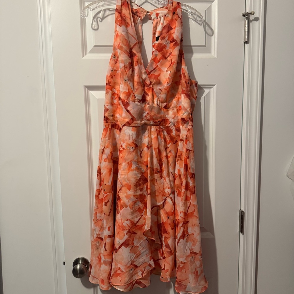 White House Black Market halter dress